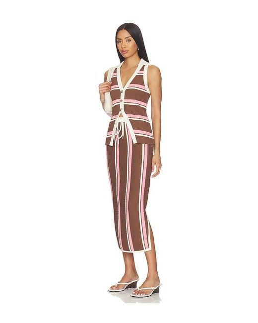 Curaae by Elliatt Multicolor Cady Vest Top