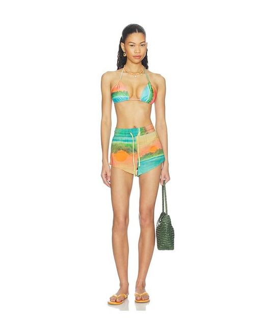 Donde Esteban Blue Formentera Mini Short