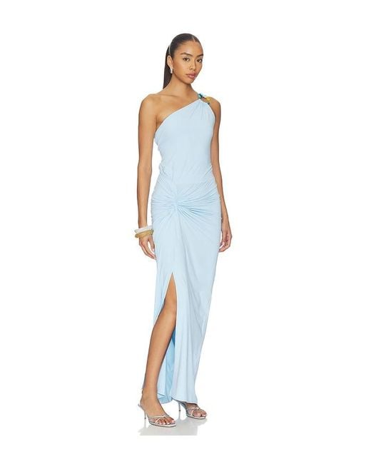 Baobab Blue Canoa Maxi Dress