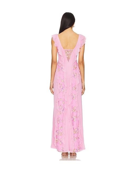 AFRM Pink Trista Dress