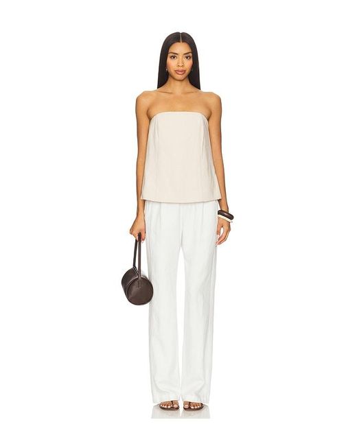 FAVORITE DAUGHTER White The Olivia Bustier Top