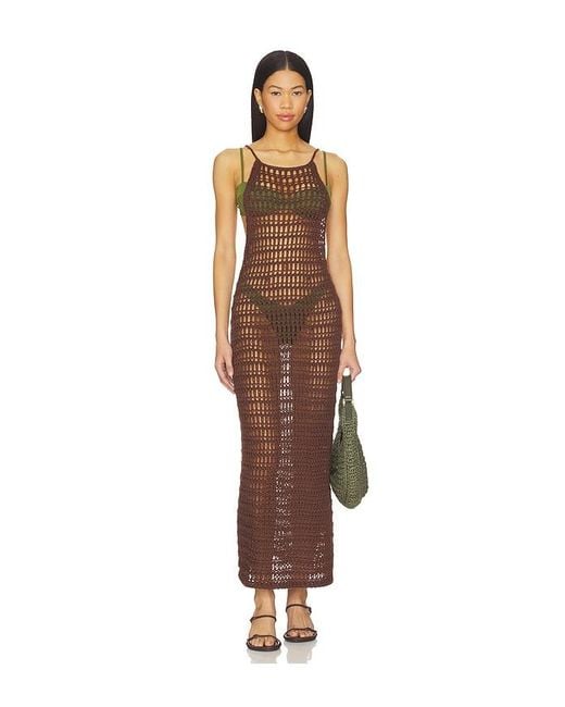 Haight Multicolor Long Pipa Knit Dress