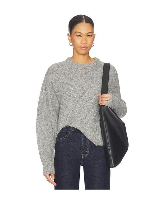 Miaou Gray Clarke Crew Pullover