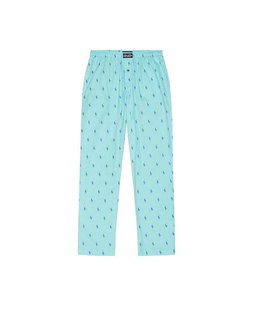 Polo Ralph Lauren Blue Polo Pony Pajama Pant for men