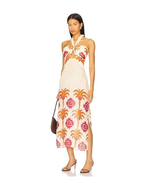 Johanna Ortiz White Water Adventure Ankle Dress
