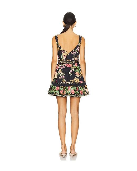 Hemant & Nandita Multicolor X Revolve Short Dress With Hand Crafted Button With And Belt