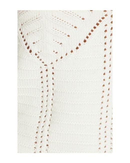 SABLYN White Thea Scoop Neck Tank