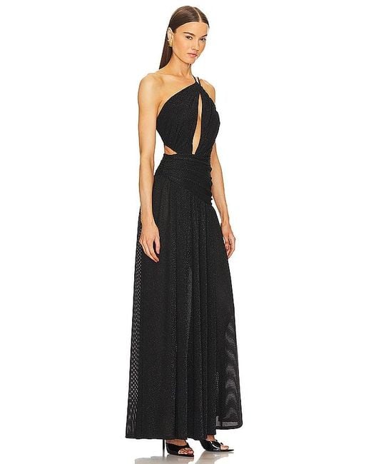 Michael Costello Black X Revolve Fairleigh Gown