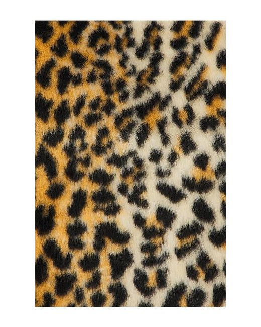 Bardot Multicolor Vento Faux Fur Coat