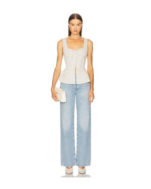 Ronny Kobo White Catalan Top