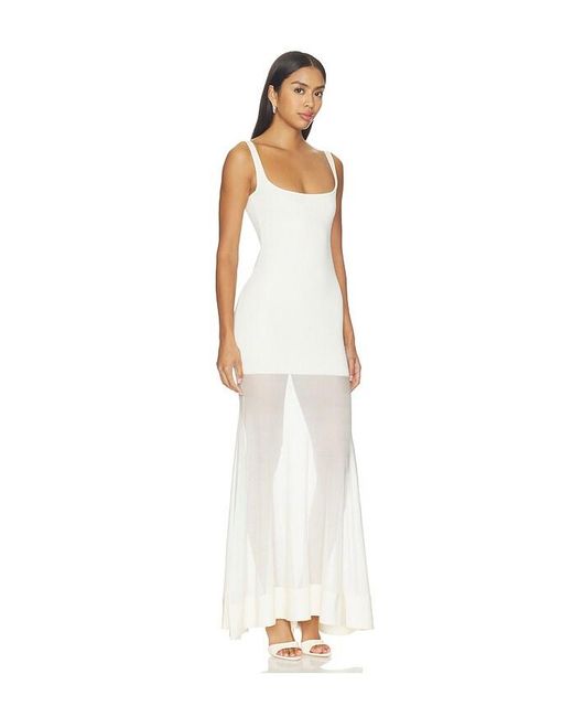 SER.O.YA White Inga Knit Dress