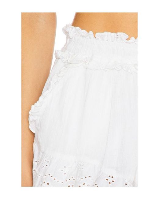 Show Me Your Mumu White Cannes Shorts