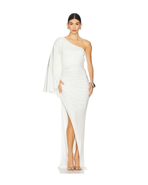 Ronny Kobo White Kallista Dress