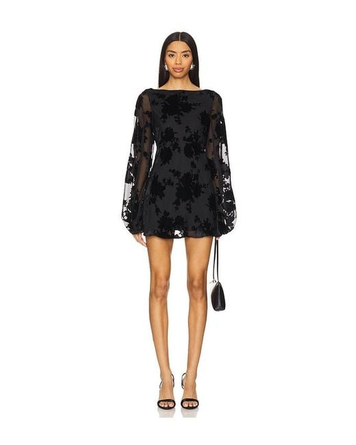 Stone Cold Fox Black X Revolve Stella Mini Dress