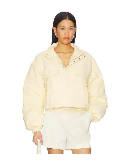 Lovers + Friends Natural Clarette Jacket
