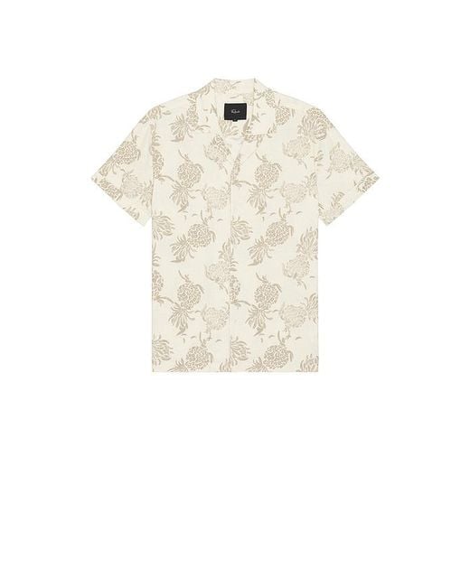 Rails Resort-Shirt Atlas in White für Herren