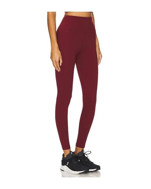 Beyond Yoga Red Powerbeyond Strive Midi Legging