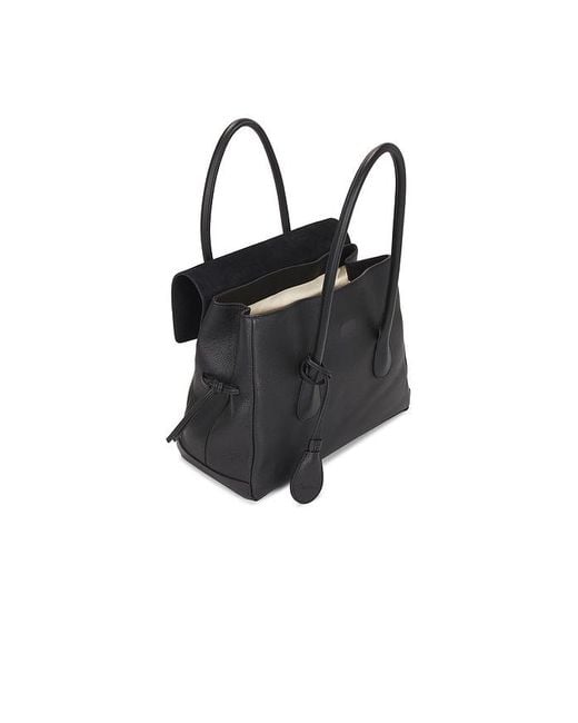 Flattered Black Lydia Tote Bag
