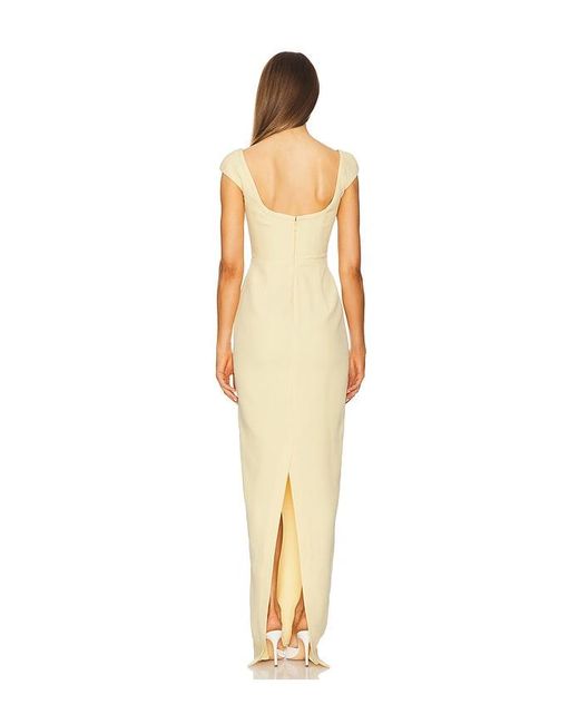 SAU LEE Multicolor Brooke Gown