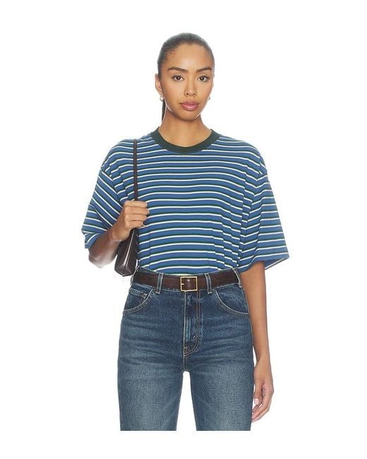 Lovers + Friends Blue Dana Tee