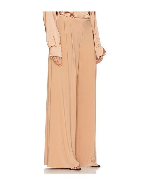 Norma Kamali Natural Pleat Pant