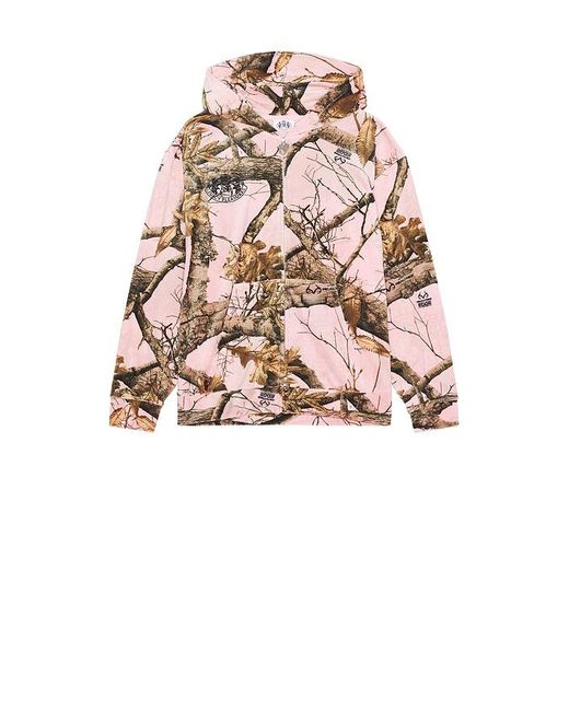 Pleasures Multicolor Realtree Velour Hoodie for men