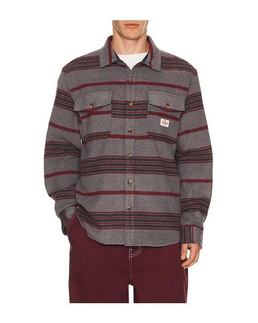 Brixton Altered Threads Overshirt for men