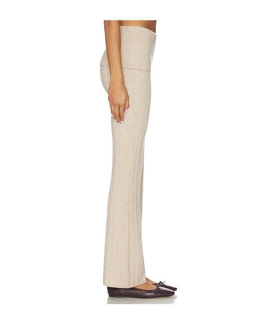 Lovers + Friends Natural Paulina Lounge Knit Pant