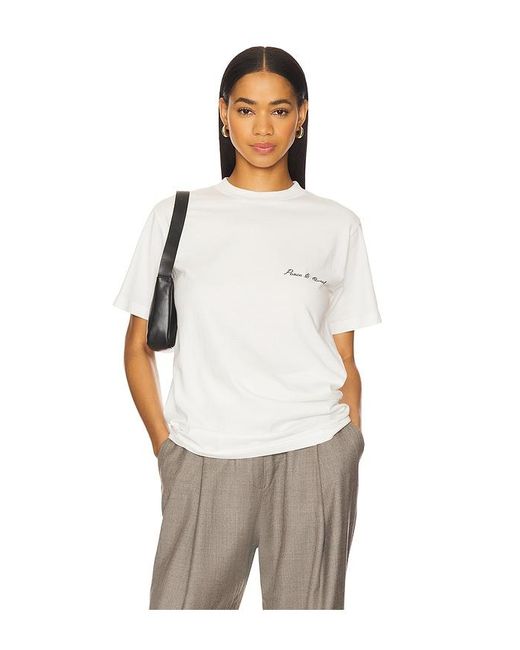 Museum of Peace & Quiet White Signature Tee for men