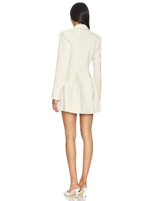 Camila Coelho Natural Daytona Blazer Dress