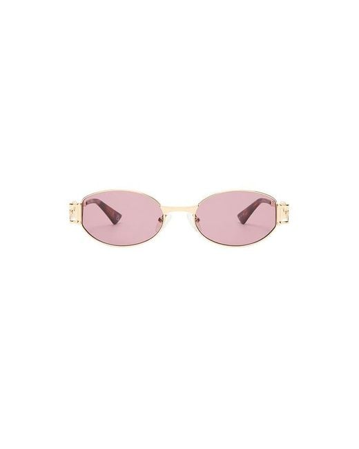 Le Specs Pink Forbidden Sunglasses