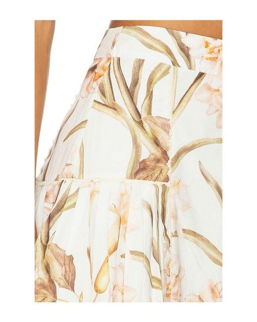 PATBO White Botanic Retro Short