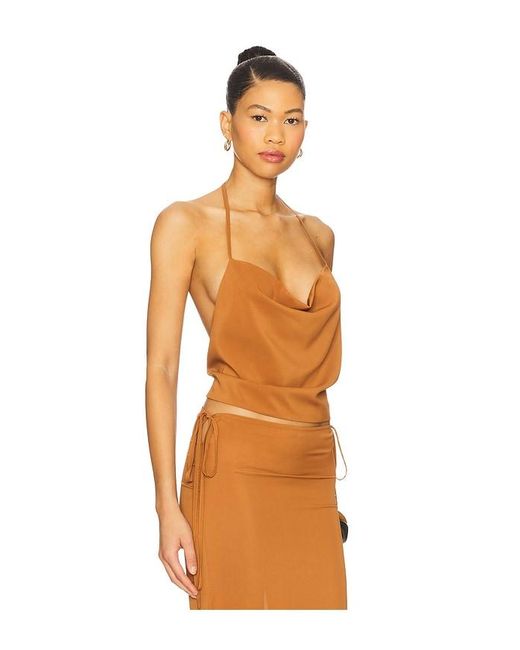 VDM Orange Romy Tide Top