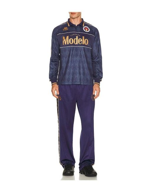 Kappa Blue X Modelo Authentic Ashok Pants for men