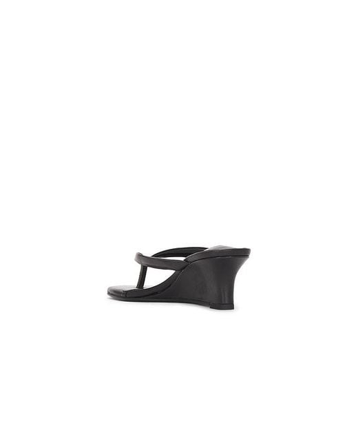 Tony Bianco Black Edgy Sandal