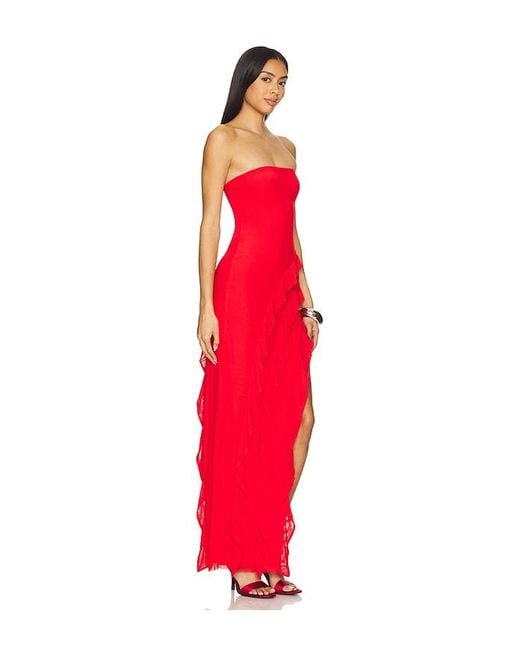 AFRM Red X Revolve Siobhan Dress