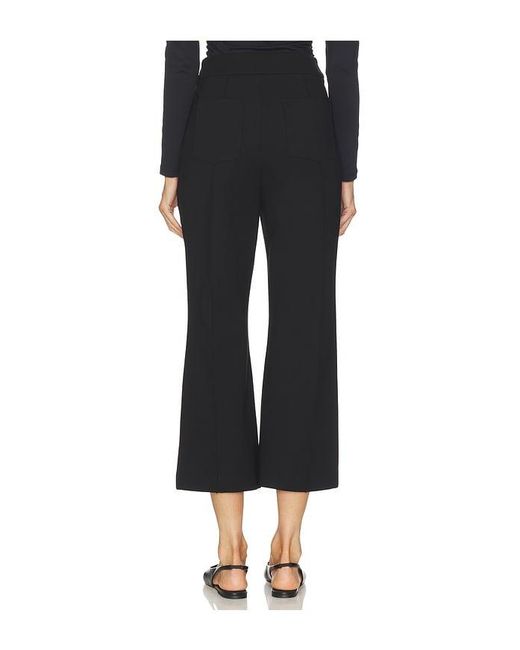 Susana Monaco Black Double Knit Crop Pant