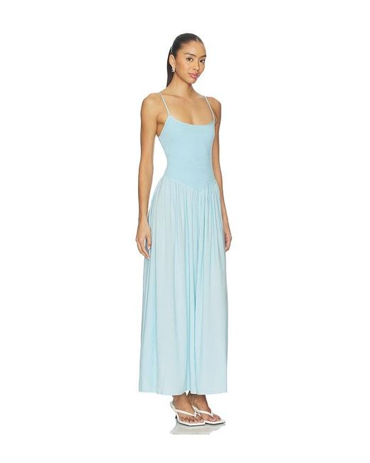 LSPACE Blue Misha Midi Dress