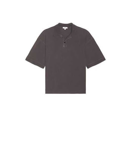 Agolde Gray Curren Polo for men