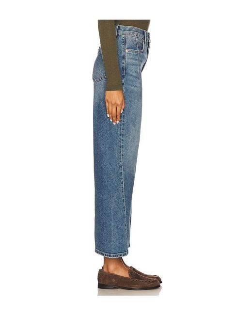 Pistola Blue Kyra High Rise Bowed Ankle Jeans
