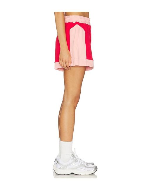 Araminta James Pink Retro Track Short