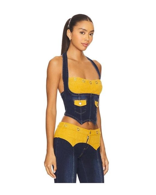 I.AM.GIA Orange Tommie Corset