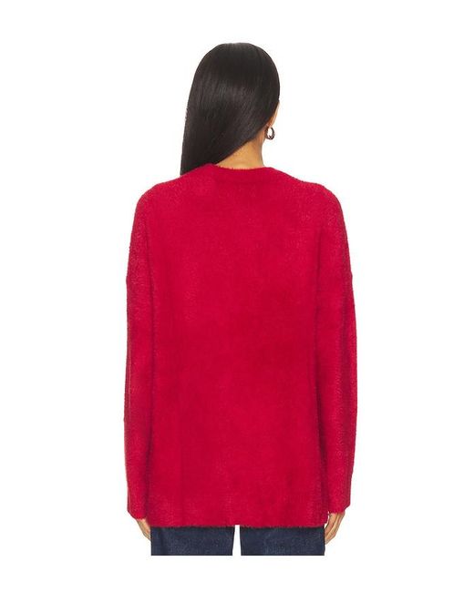 Show Me Your Mumu Red Classic Crewneck Sweater