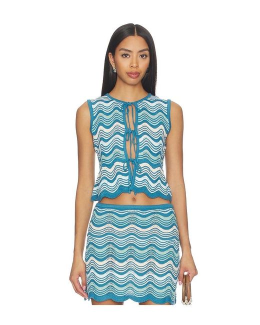 CAPITTANA Blue Sisa Top