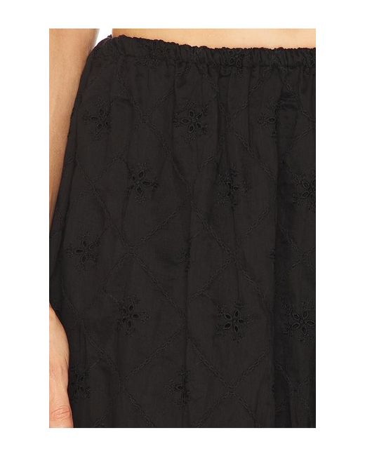 Tularosa Black Sofiya Maxi Skirt