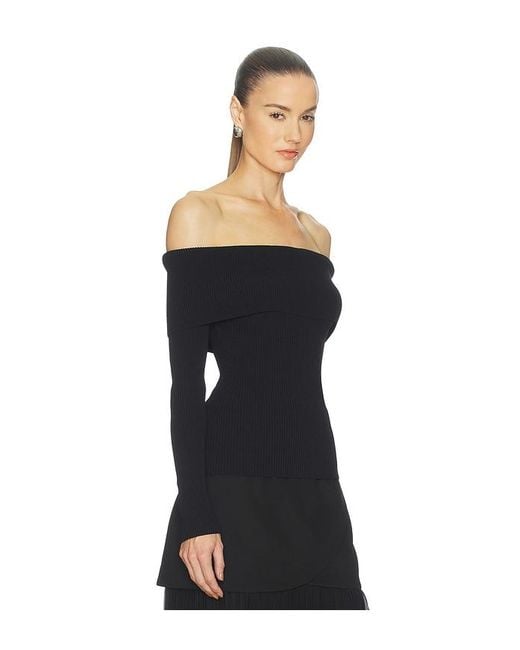Astr Black Lidia Sweater