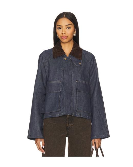 Steve Madden Blue Justina Jacket