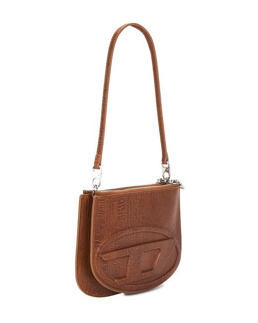DIESEL Brown Twin Shoulder Bag