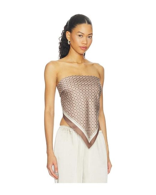 SER.O.YA Multicolor Hark Satin Top