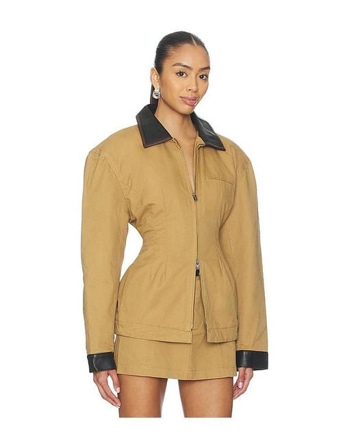 bubish Natural Olivia Cinched Country Jacket